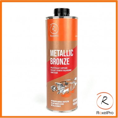 Антикор RoxelPro Metallic Bronze на битумной основе, бронзовый, 1 л