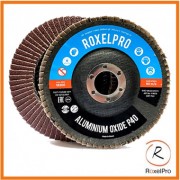 Лепестковый круг ROXTOP  Р-40,125 х 22мм,оксид алюминия,конический